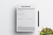 Editable Daily Gratitude Journal KDP, a Stationery Template by Mazharul Islam (Thumbnail 2 of 3)