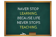 Inspiration Life Quotes on Handboard, a School & Education Photo by ppattyma (Thumbnail 11 of 17)