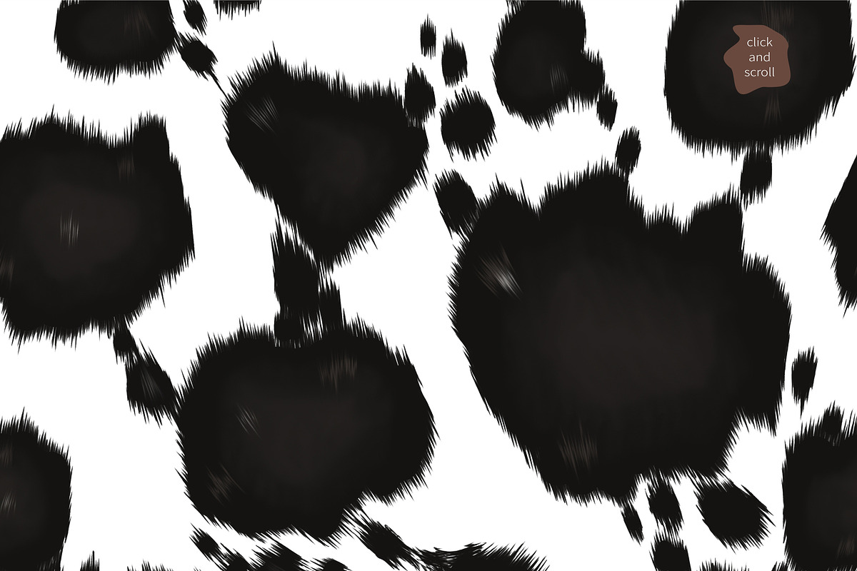 Cow pattern, a Pattern Graphic by Elona Laff (Photo 2 of 4)