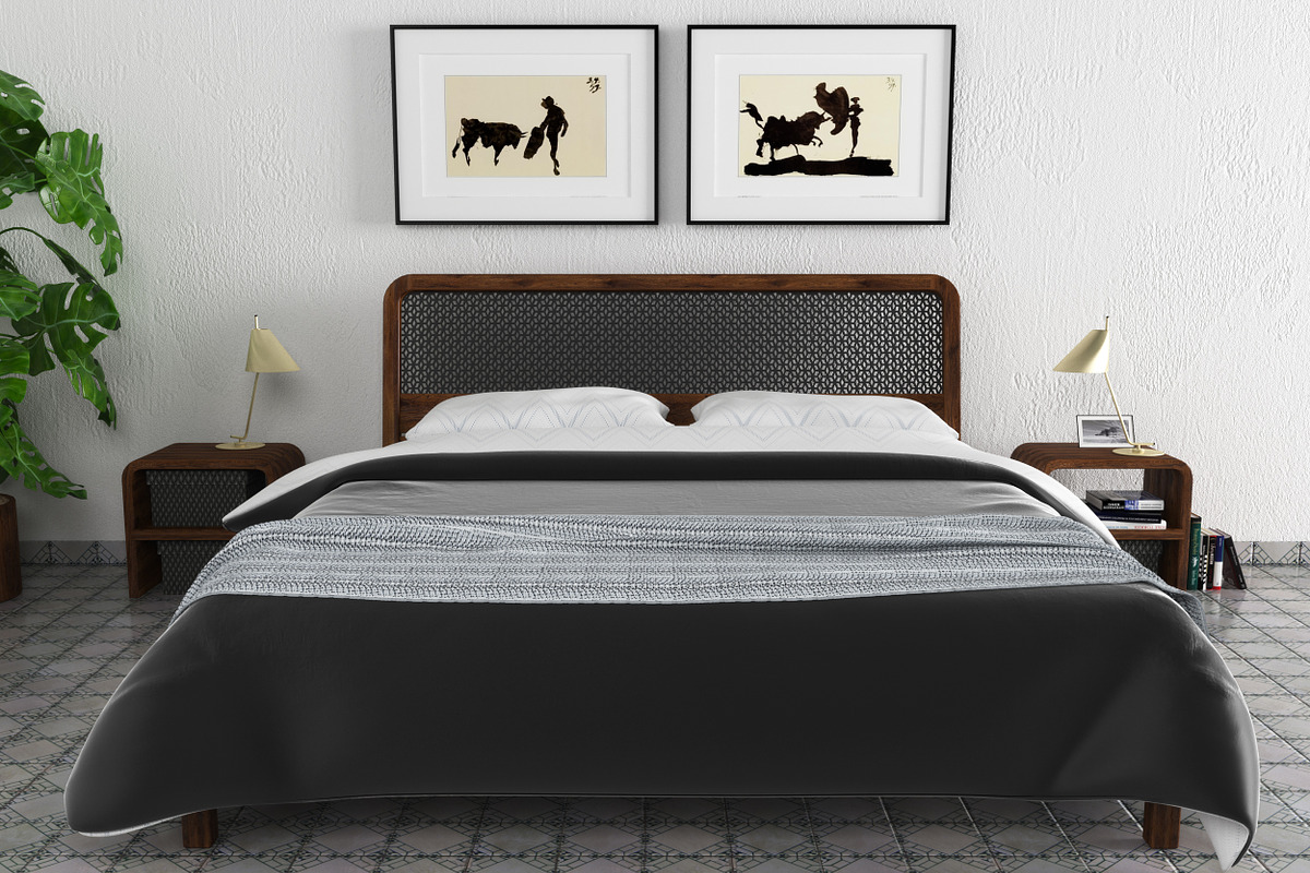 Malaga bedroom set, a Furniture 3D Model by inDahouze (Photo 2 of 7)