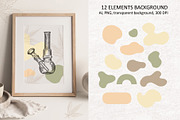 CANNABIS / MARIJUANA BUNDLE, a Decorative Illustration by Elena_Sedova (Thumbnail 30 of 30)