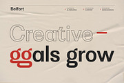 Belfort Bold | Modern Sans, a Sans Serif Font by Krismagraph (Thumbnail 8 of 10)