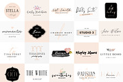 SALE! Feminine Logo Bundle Set, a Branding & Logo Template by With Love Ethel (Thumbnail 2 of 5)