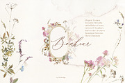 Watercolor Floral Bundle 90 in1, an Animal Illustration by whiteheartdesign (Thumbnail 6 of 50)