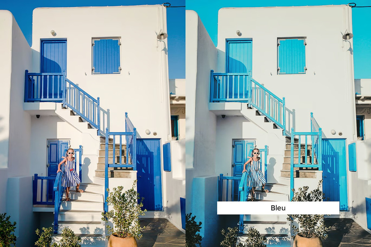 20 Mykonos Lightroom Presets & LUTs, a Preset Add-On by skybluecreative (Photo 10 of 10)