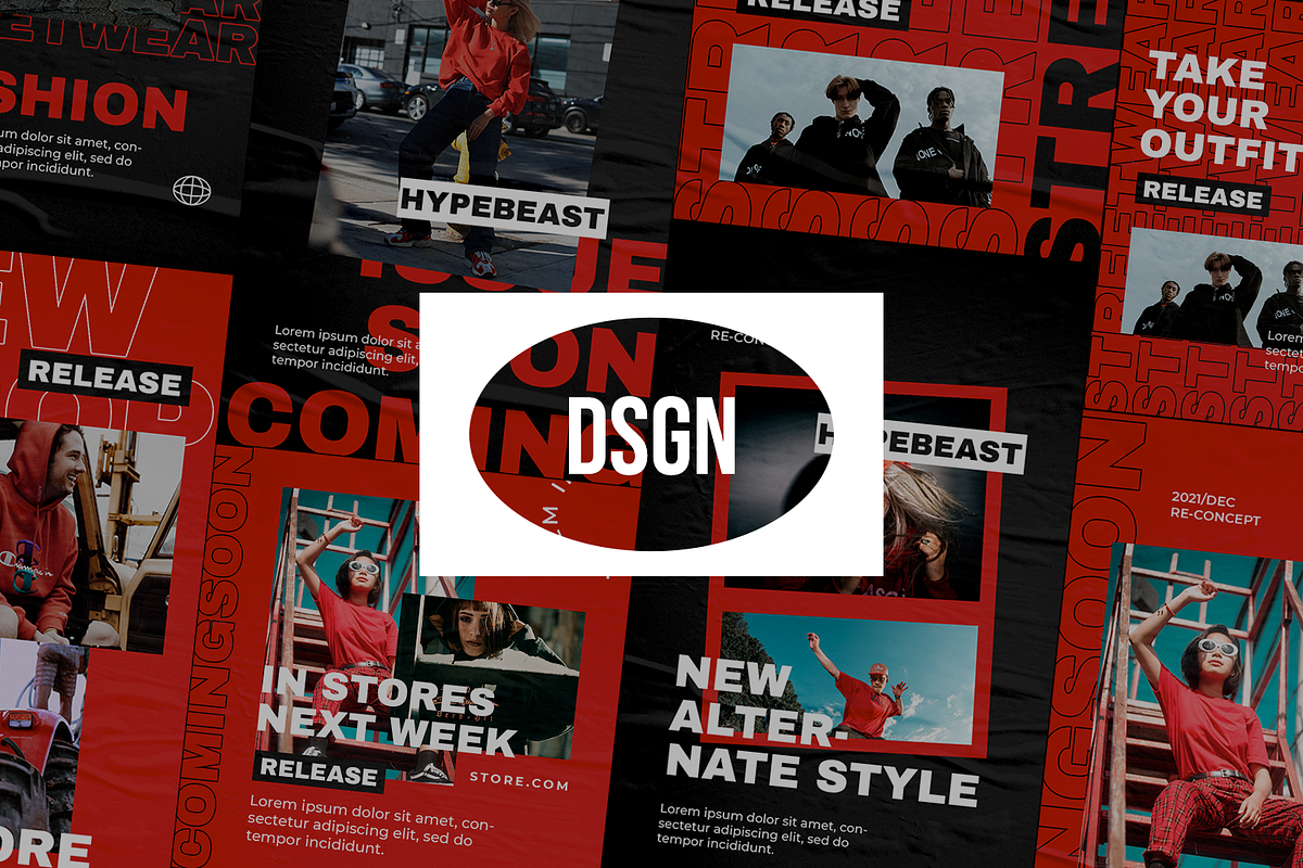 Crost Urban Instagram Template, a Social Media Template by Creatchees.std (Photo 3 of 5)