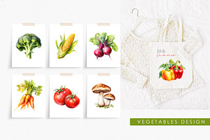 Vegetables Clipart PNG