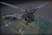 AH-64A Apache, a Cars & Vehicle 3D Model by SilverTM (Thumbnail 7 of 7)