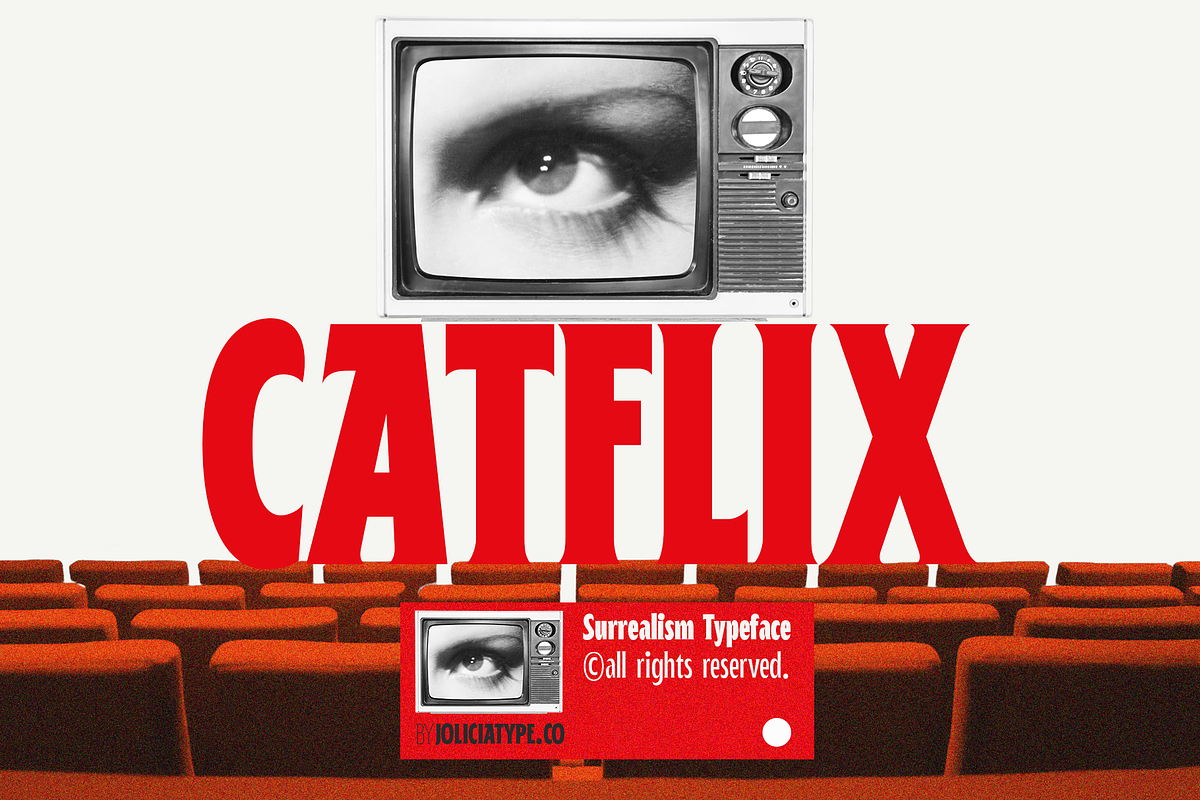 Patimura Condensed | Surrealist Type, a Serif Font by Jolicia Type (Photo 5 of 15)