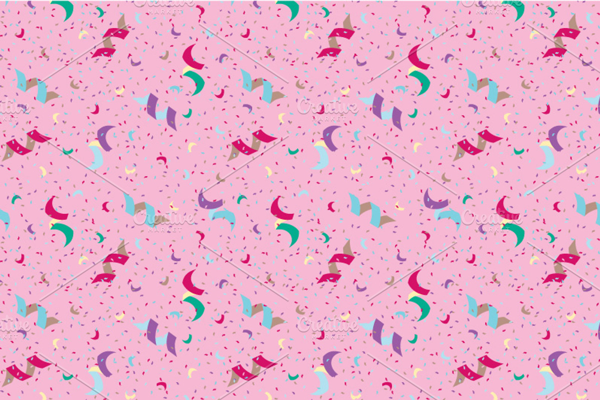 Festive seamless pattern preview 3