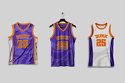 Dunk-Basketball Jersey+Shorts Mockup, a Shirt Mockup by Mocktopia (Thumbnail 9 of 10)