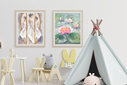 180 Kids Nursery Wall Art Posters, a Poster Template by Design By Hira (Thumbnail 12 of 19)