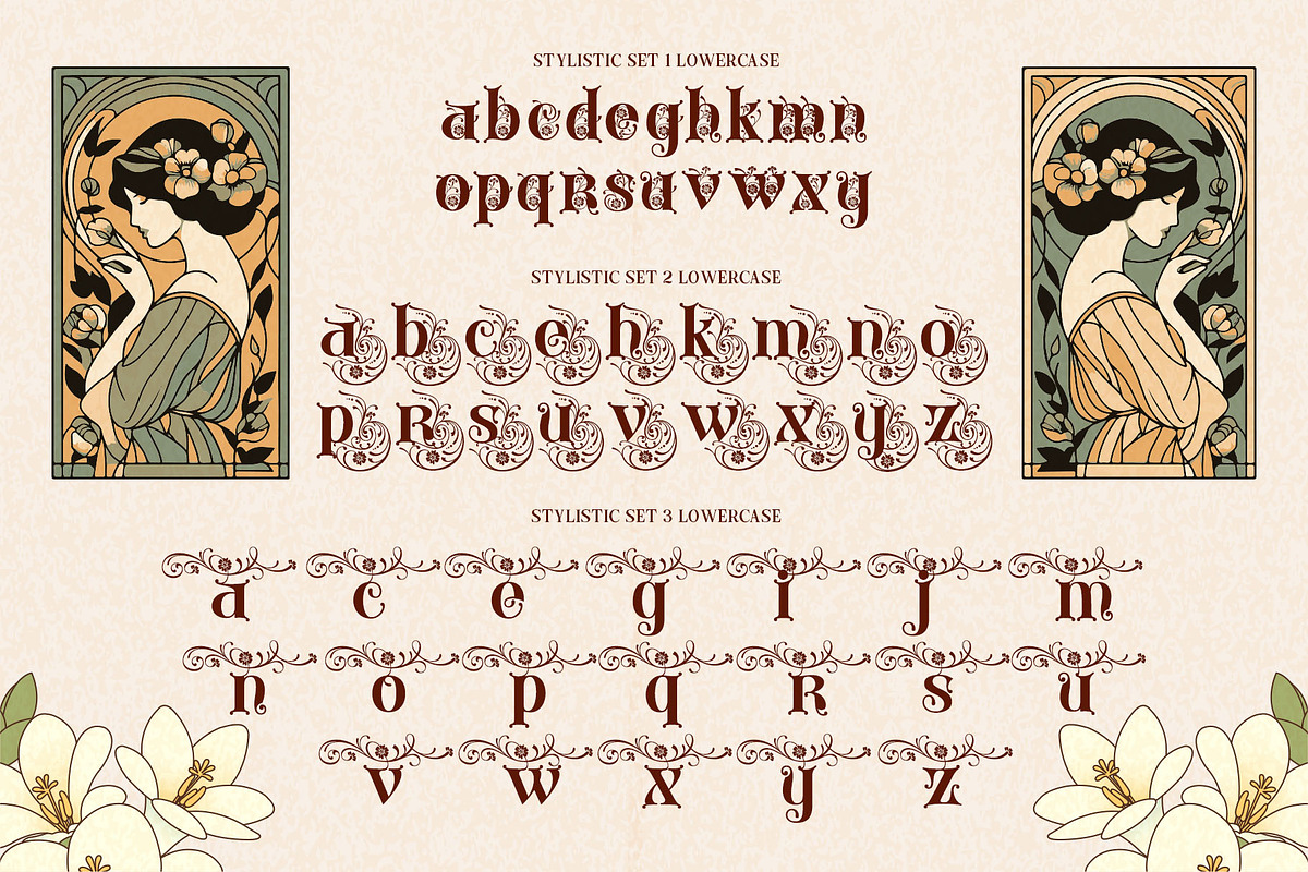 Grand Malon Typeface, a Serif Font by alit design (Photo 7 of 17)