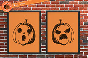 32 Halloween Pumpkin Stamp Brushes, a Brush Add-On by vectstudio (Thumbnail 7 of 10)