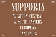 STORN A Stylish Uppercased Serif, a Serif Font by Prestige Artsy Studio (Thumbnail 9 of 9)