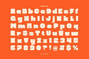 Blooby Chunky Block Sans Serif, a Sans Serif Font by Denustudios (Thumbnail 10 of 12)