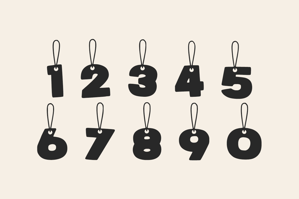 Hangtag Cutes – Cute Tag Decorative, a Font by Fourteen Letter (Photo 4 of 5)
