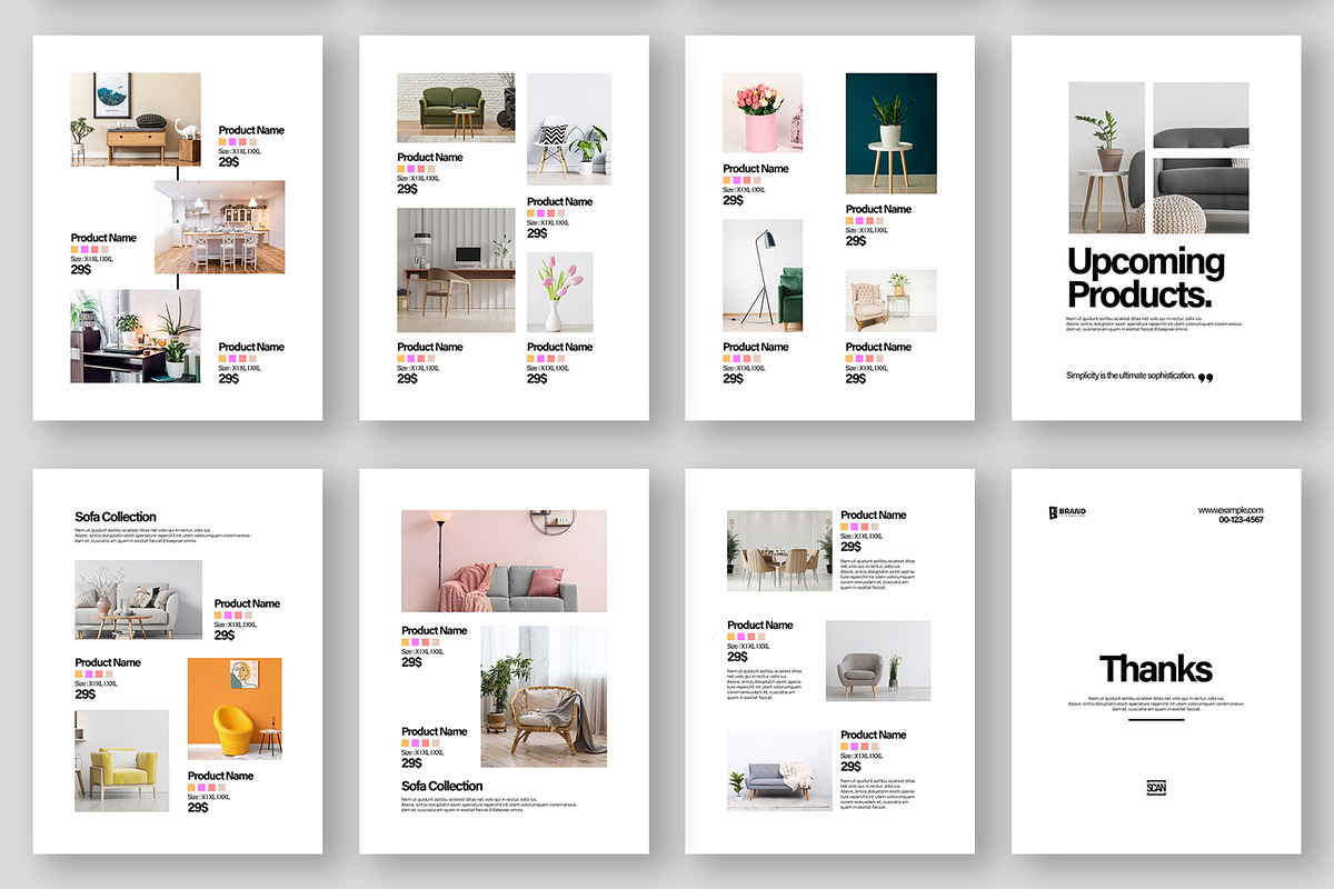 Product E-Catalog Design, an UI Kit Template by ContestDesign (Photo 3 of 3)