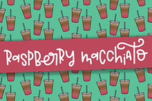 Raspberry Macchiato