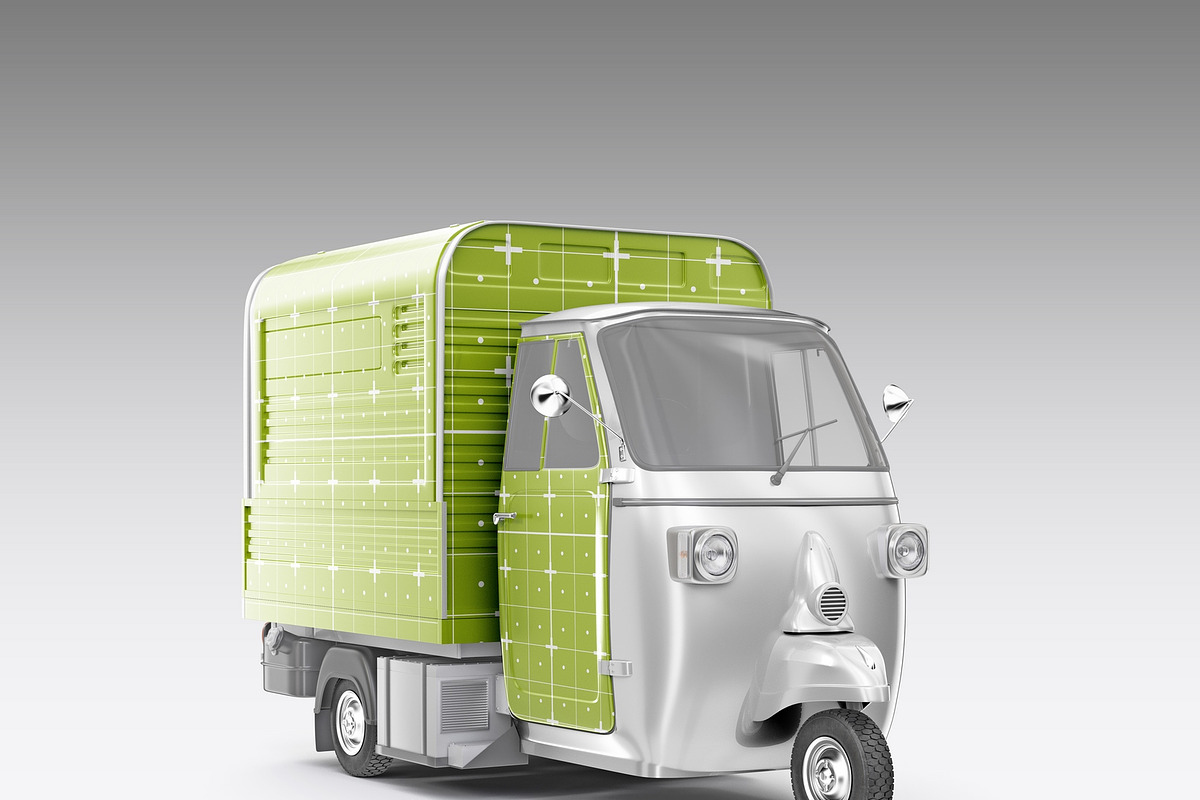 Food Truck Mockup, a Product Mockup by OneVectorStock (Photo 6 of 16)