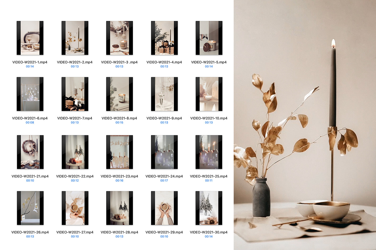 WINTER STORY. 31 videos, a Social Media Template by OntheMoon (Photo 2 of 4)