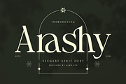 Arashy – Elegant Serif Font, a Serif Font by Almeera Std (Thumbnail 1 of 6)