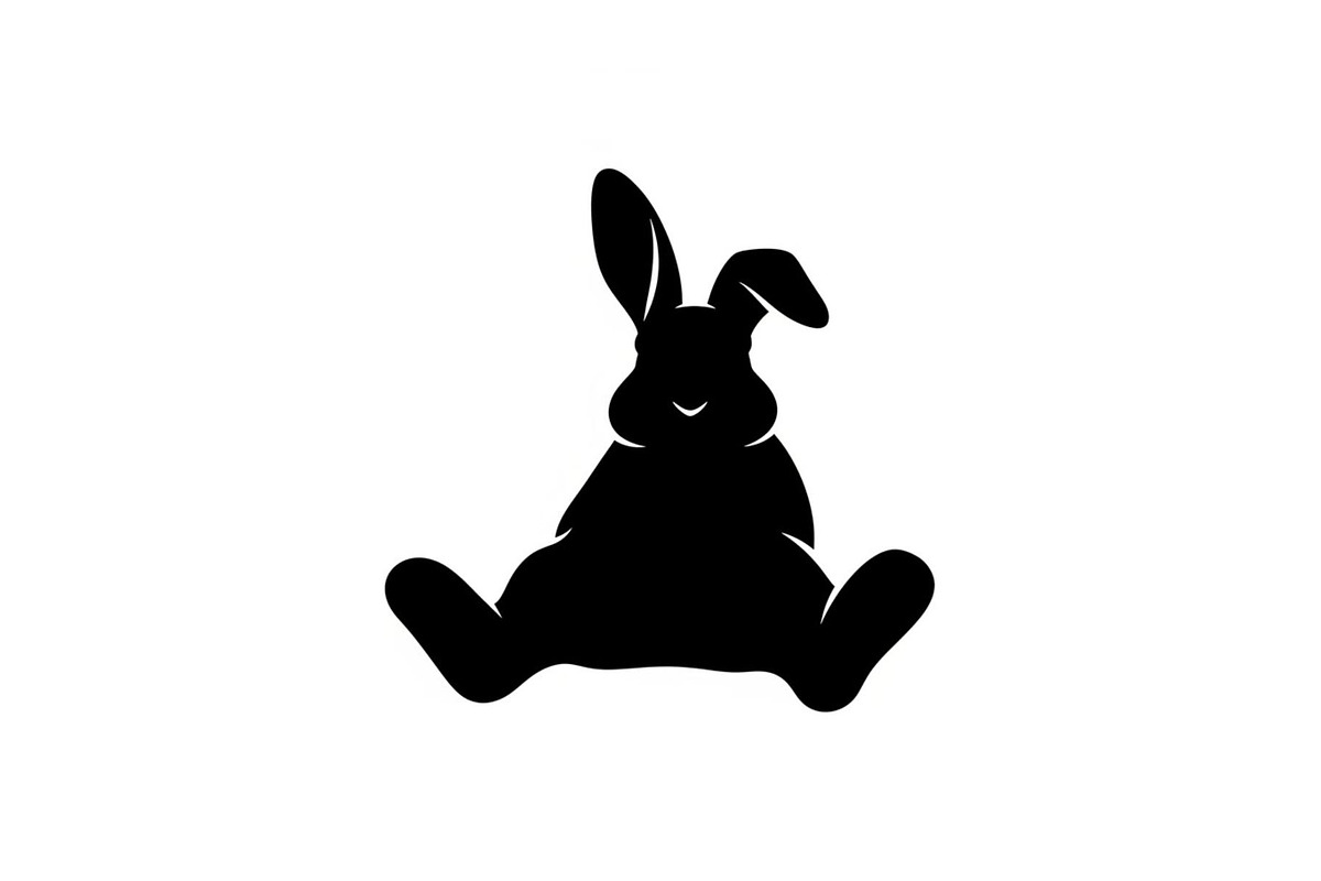 Cute Easter Bunny Silhouette bundle, an Illustration by Artivon (Photo 27 of 51)