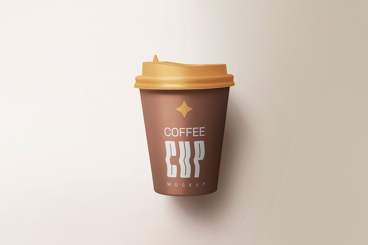 Paper Cup Mockup, a Product Mockup by MockupCraft (Photo 4 of 7)