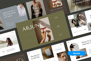 ARJUNE - Keynote Template