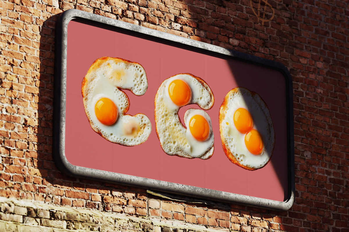 Fried Eggs Font, a Handwritten Font by Handmadefont (Photo 8 of 10)