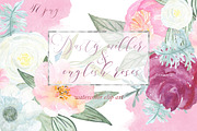 Dusty miller & english roses, an Illustration by LABFcreations (Thumbnail 6 of 8)