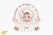 Boho Mystical PNG Sublimation Bundle, a Seasonal Illustration by LemonDesign (Thumbnail 9 of 12)