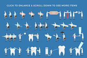 Professional Characters Set, a Healthcare Illustration by Bobboz Store (Thumbnail 2 of 2)