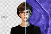 Grainy Halftone Photo Effect, a Layer Style Add-On by dokudokunomi (Thumbnail 2 of 5)