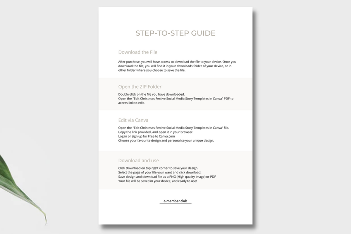 Christmas Festive Story Template, a Social Media Template by a-member.club (Photo 7 of 7)