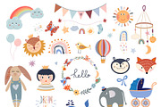 Children elements collection, a Background Graphic by Letto studio (Thumbnail 5 of 7)