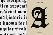 CS Modula – Old English Font, a Blackletter Font by Craft Supply Co. (Thumbnail 3 of 8)