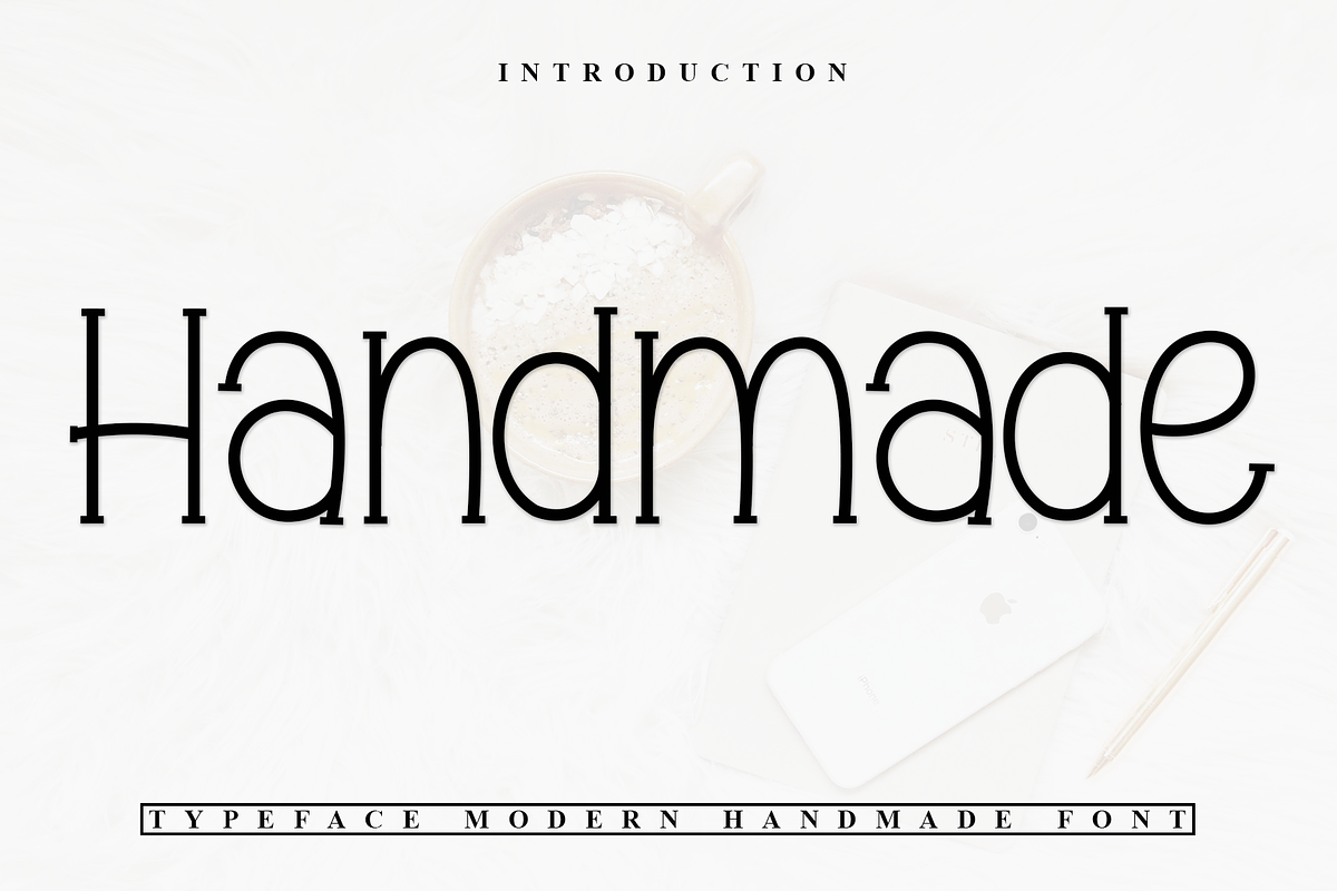 Handmade, a Sans Serif Font by InermediaSTUDIO (Photo 1 of 7)
