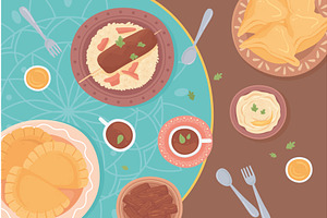 top view food, a Food Illustration by studiogstock