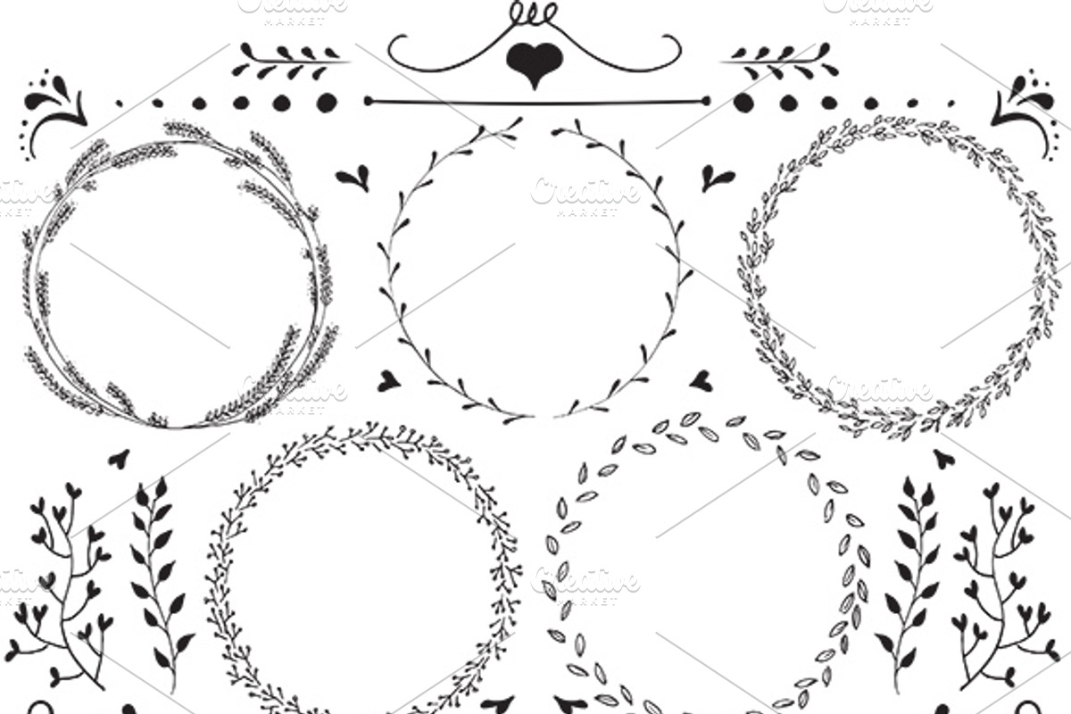 Hand Drawn Bundle, an Object Illustration by Does She Even Doodle (Photo 4 of 4)