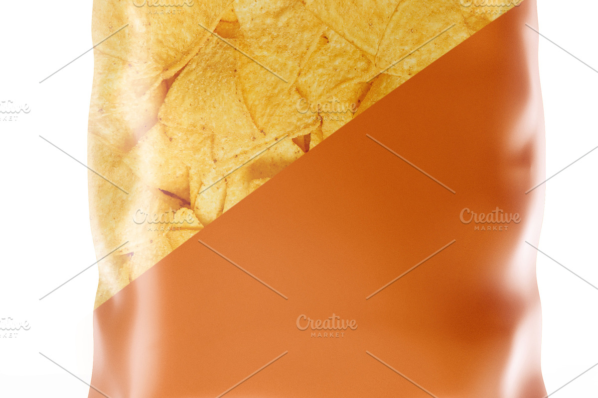 Clear Plastic Bag With Nachos Mockup, a Product Mockup by Moonlight Creative (Photo 6 of 7)