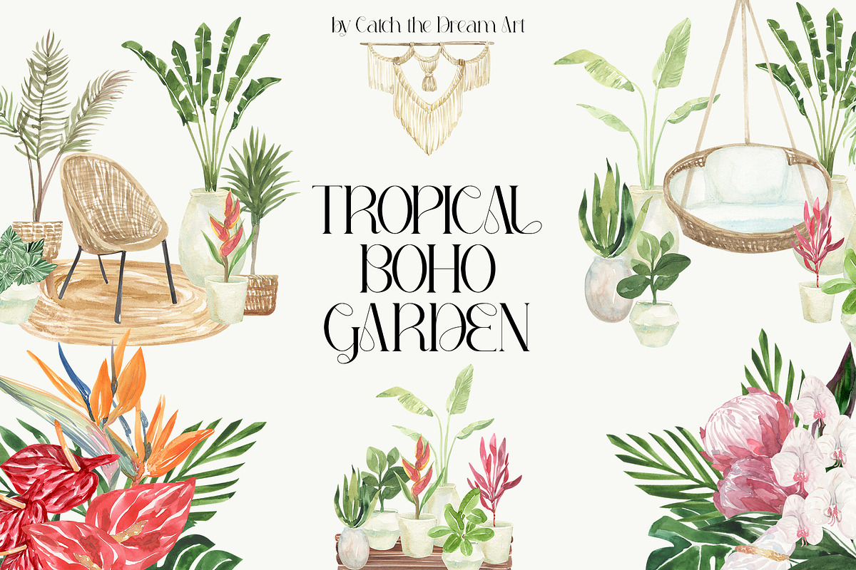 BUNDLE 95 in 1 - 11000 Watercolor, a Decorative Illustration by Catch the Dream Art (Photo 88 of 96)