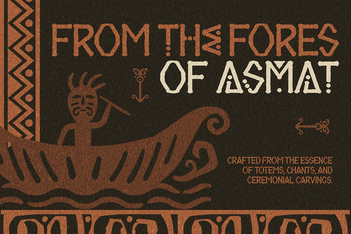 Sawa Erma – A Totemic Typeface, a Handwritten Font by Inviline.co (Photo 2 of 15)