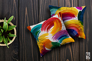 Colorful Swirling Brushstrokes Paper, a Pattern Graphic by Creative Store (Thumbnail 4 of 4)