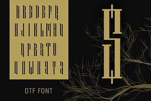 Branch Font Latin And Cyrillic