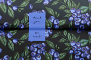 Blueberry vector patterns set, a Pattern Graphic by FleurArt (Thumbnail 11 of 11)