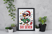 Funny Christmas Goose Six Seven 67 P, an Illustration by Daily.Designs (Thumbnail 5 of 5)