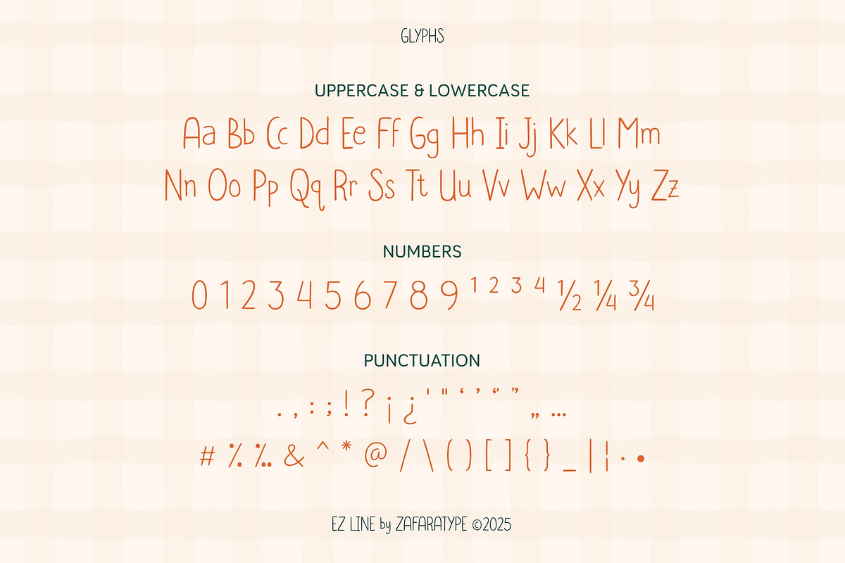 EZ Emberlyn, a Handwritten Font by Zafara Studios (Photo 3 of 6)