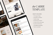 Carrie - Showit Website Template, a Landing Page Template by The Lovely Geek (Thumbnail 2 of 4)