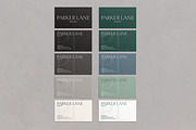 Parker Resume Business Card Template, a Resume Template by Franklin Lane (Thumbnail 3 of 11)